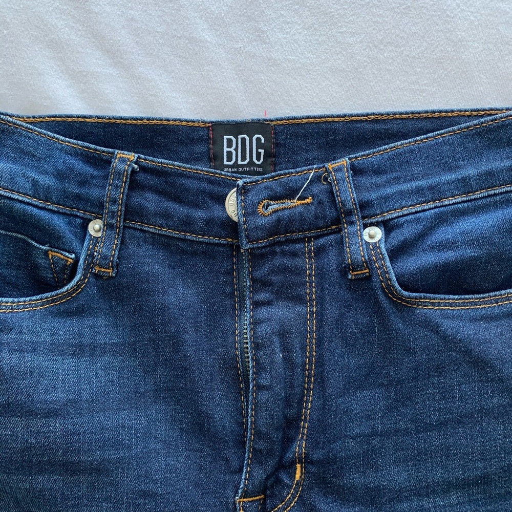 dark wash BDG jeans